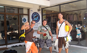 underwater videographers - koh tao