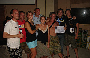 jimmy pro course trainee. koh tao