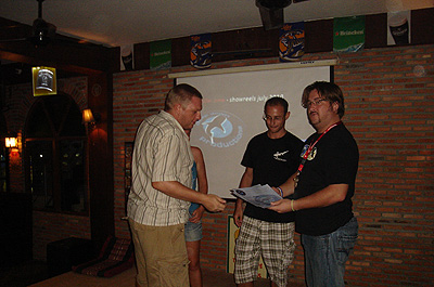 presentation night - koh tao