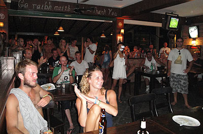 the crowd