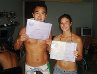 underwater video students start internship
